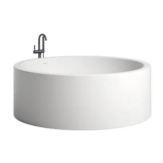 Ванна SALINI ISOLA 101111G S-Sense глянцевый белый/дон.клап. Up&Down хром