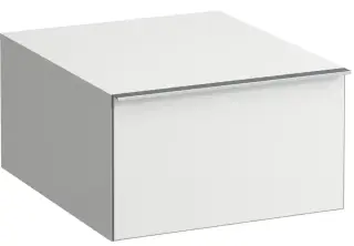 Тумба для ванной комнаты LAUFEN SPACE 4.1110.1.160.100.1 белый матовый-100/ручка-алюминий