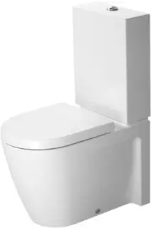 Унитаз Duravit Philippe starck 2 21450900001+0069890000+0933000005 цвет белый, с покрытием WG