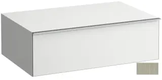 Тумба для ванной комнаты LAUFEN SPACE 4.1116.1.160.101.1 светлый орех-101/ручка-алюминий