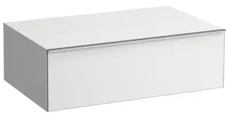 Тумба для ванной комнаты LAUFEN SPACE 4.1116.1.160.100.1 белый матовый-100/ручка-алюминий