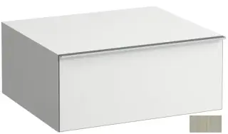 Тумба для ванной комнаты LAUFEN SPACE 4.1113.1.160.101.1 светлый орех-101/ручка-алюминий