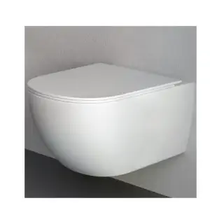 Унитаз NIC design Pin 003.709.001 белый блестящий