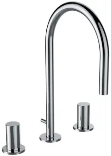 Смеситель для раковины LAUFEN KARTELL BY LAUFEN 3.1233.3.004.221.1 хром