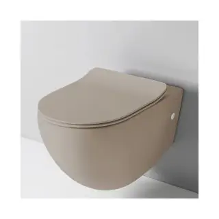 Унитаз Art Ceram FILE FLV004.41;00 marrone matera opaco