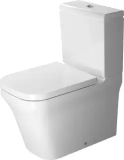 Унитаз Duravit P3 2167090000+0937000005+0020490000 цвет белый, кнопка хром