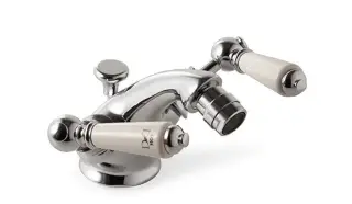 Смеситель для биде Devon&Devon Dandy MARF55CR белая керамика