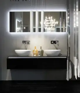 Комплект мебели с раковиной Rifra K-FLY 160.35.20.01.Y6 + 815.160 + 994.045.80*2 + 995.045.80*2 light stone lucido (G36,cat.Y6)