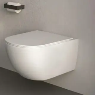 Унитаз NIC design Pin 003.709.001+005.712.001 цвет-белый блестящий