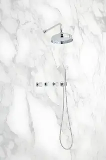 Смеситель для душа Oasis Venice с переключателем, ручным душем и душевой лейкой