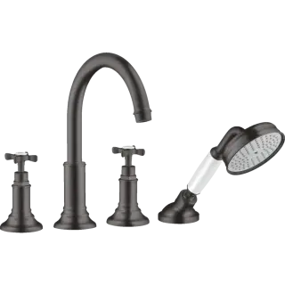 Смеситель для ванны AXOR Montreux 16544340 цвет-шлифованный черный хром