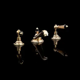 Смеситель для биде Devon&Devon Black Diamond BLD75OT светлое золото