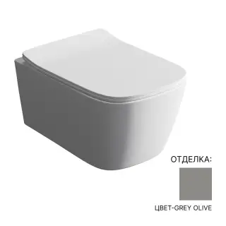 Унитаз Art Ceram ASV006 15 00 цвет-grey olive