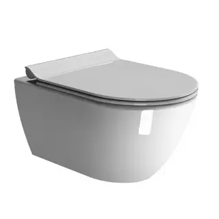 Унитаз GSI Pura 8815FR211+MS86CSN11 белый блестящий