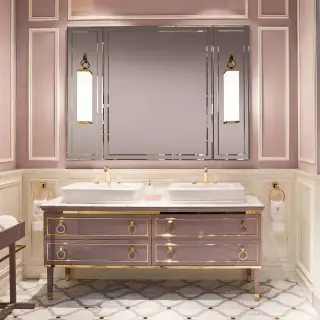 Комплект мебели для ванной Oasis Lutetia L14