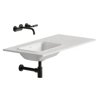 Раковина подвесная SALINI ONDA EDGE ROUND 14022051MN