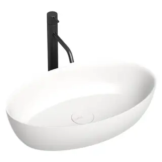 Раковина накладная матовая SALINI ALDA 01