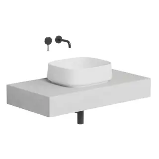 Раковина накладная матовая SALINI ORIENTE BOWL