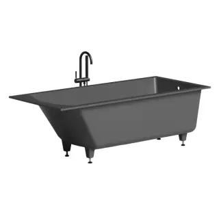 Встраиваемая ванна SALINI CASCATA 180x80 104223MF