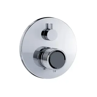 Смеситель для душа Jorger Valencia 638.40.360.000-12 хром/черный хрусталь