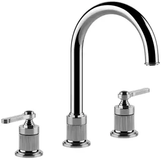 Смеситель для раковины Gessi VENTI20 65015#720 никель PVD