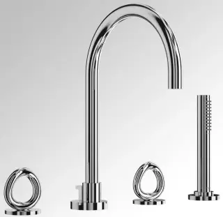 Смеситель для ванны THG G4P.F01.112BSG золото