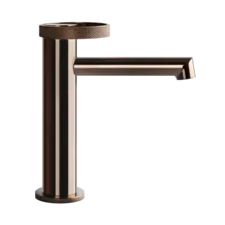 Смеситель для раковины Gessi ANELLO 63301#030 медь PVD
