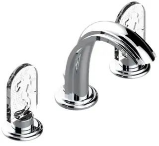 Смеситель для раковины THG Naiade A2F.A02.151 хром (А02)