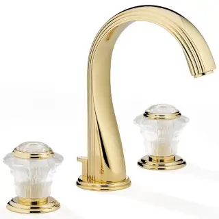 Смеситель для раковины THG DAHLIA A41.F01.151 золото