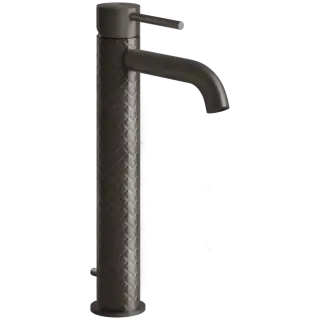 Смеситель для раковины Gessi INTRECCIO 54104#707 цвет-Black Metal Brushed PVD