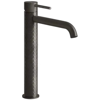 Смеситель для раковины Gessi INTRECCIO 54106#707 цвет-Black Metal Brushed PVD