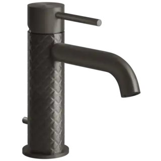 Смеситель для раковины Gessi INTRECCIO 54101#707 цвет-Black Metal Brushed PVD