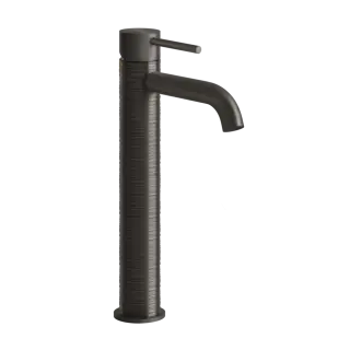 Смеситель для раковины Gessi TRAME 54309#707 цвет-Black Metal Brushed PVD