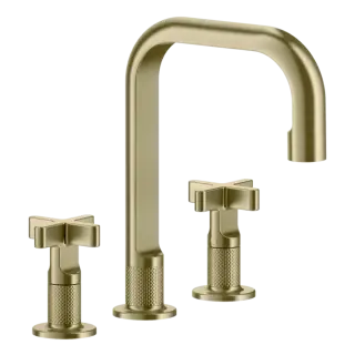 Смеситель для раковины Gessi INCISO 58113#727 браш.латунь PVD