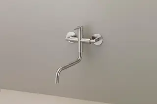 Смеситель для раковины CEA Gastone GAS21S сталь матовая