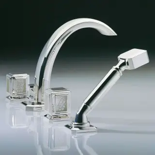 Смеситель для ванны THG metropolis A2A.A02.112BG хром