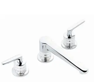 Смеситель для ванны THG SYSTEM CRYSTAL WITH LEVER G9K.A02.25 хром