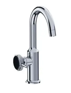 Смеситель для раковины Jorger Valencia 638.10.334.000-12 хром/черный хрусталь