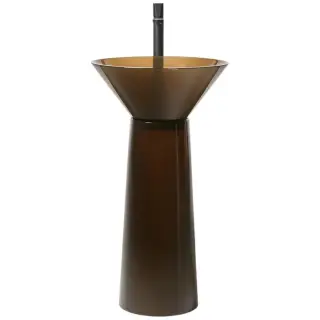 Раковина Antonio Lupi ALBUME ALBUME11+ALBUME20 CRISTALMOOD BRONZO