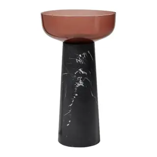 Раковина Antonio Lupi ALBUME ALBUME10+ALBUME21 пьедестал-MARMO NERO MARQUINIA