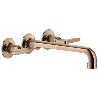 Смеситель для раковины Gessi INCISO 58092#030 Медный PVD