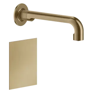 Смеситель для раковины Gessi INCISO 58105#726 Warm Bronze Brushed PVD