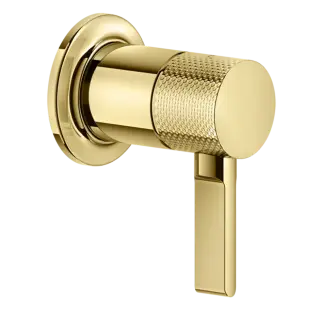 Смеситель для раковины Gessi INCISO 58109#246 золото PVD