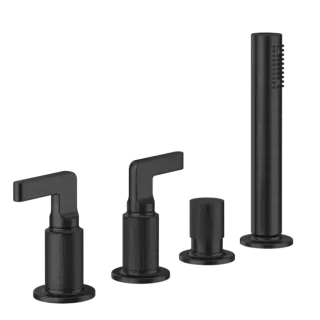 Смеситель для ванны Gessi INCISO 58043#187 состарен.бронза