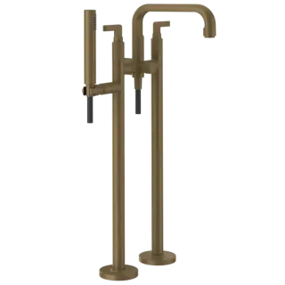 Смеситель для ванны Gessi INCISO 58029#713 античная латунь