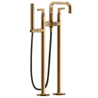 Смеситель для ванны Gessi INCISO 58029#735 Warm Bronze PVD