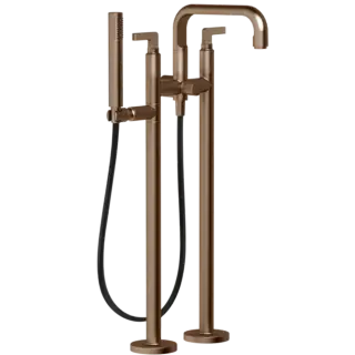 Смеситель для ванны Gessi INCISO 58029#708 браш.Медный PVD