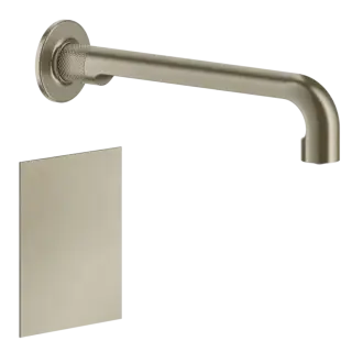 Смеситель для раковины Gessi INCISO 58107#149 FINOX BRUSHED NICKEL