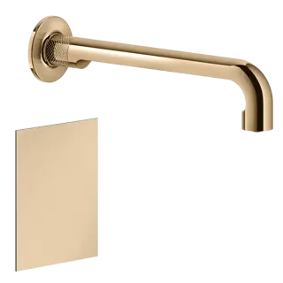 Смеситель для раковины Gessi INCISO 58107#735 Warm Bronze PVD