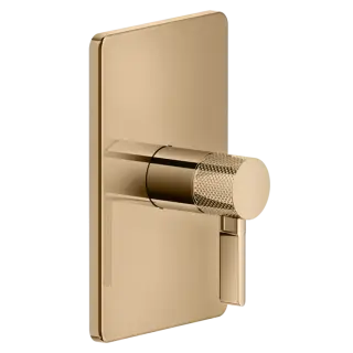 Смеситель для душа Gessi INCISO 58061#735 Warm Bronze PVD